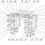 Схема сборки Стол туалетный Соня 3 BMS