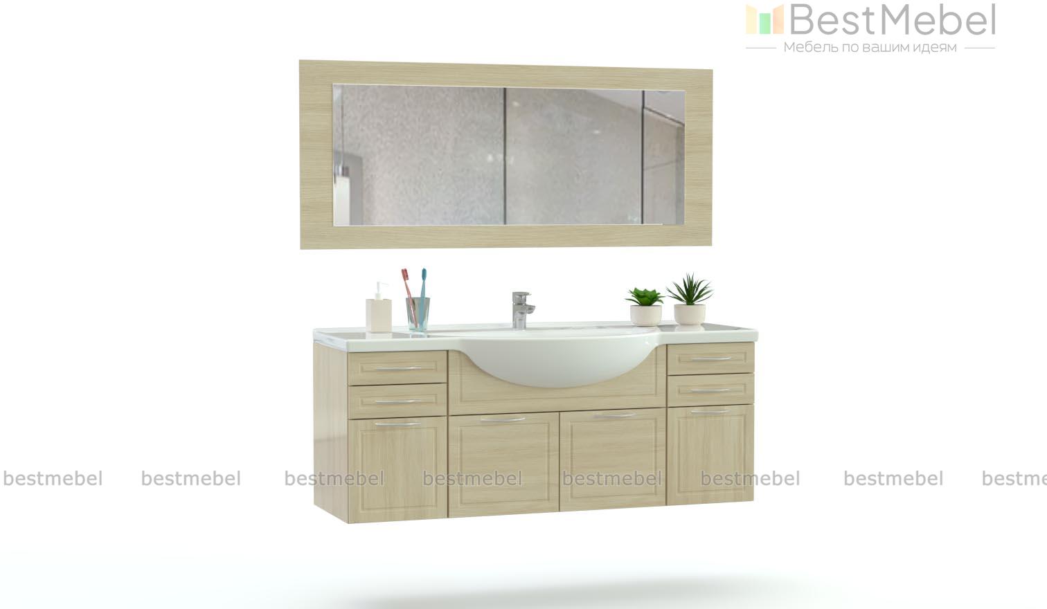 Мебель для ванной комнаты Ристо 2 BMS - Фото