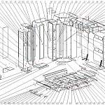 Схема сборки Шкаф-кровать трансформер Компас BMS