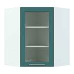 Шкаф верхний витрина угловая Ирен BMS - Фото 4