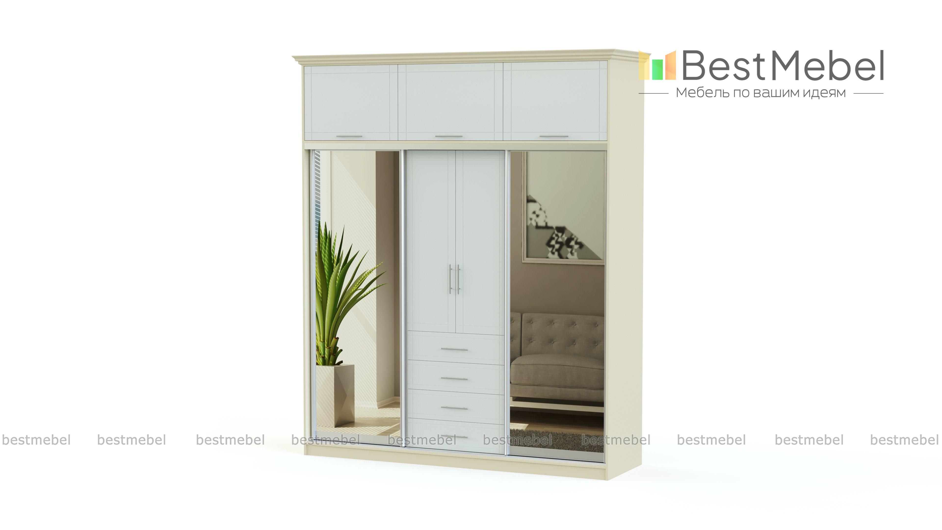 Шкаф-купе Прованс BMS - Фото