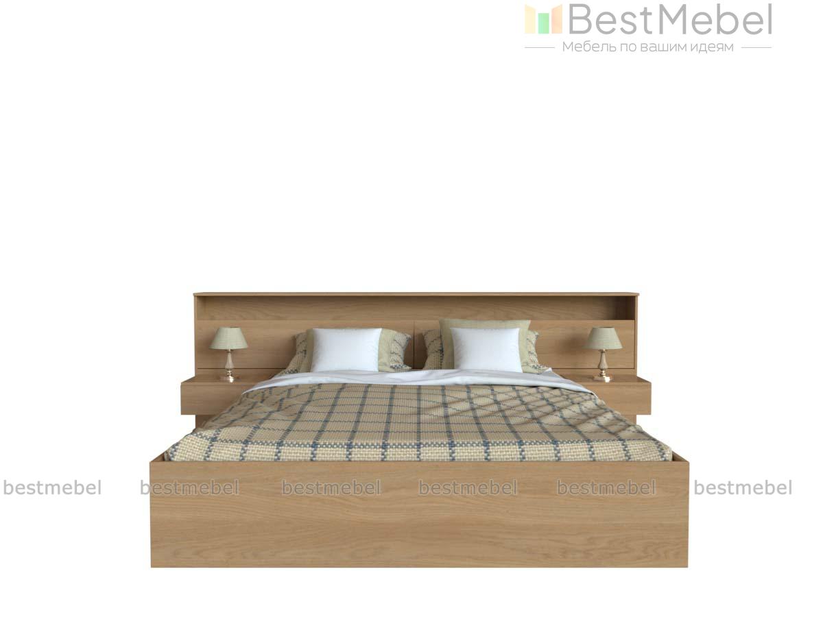 Кровать с полками Лия 5 BMS - Фото