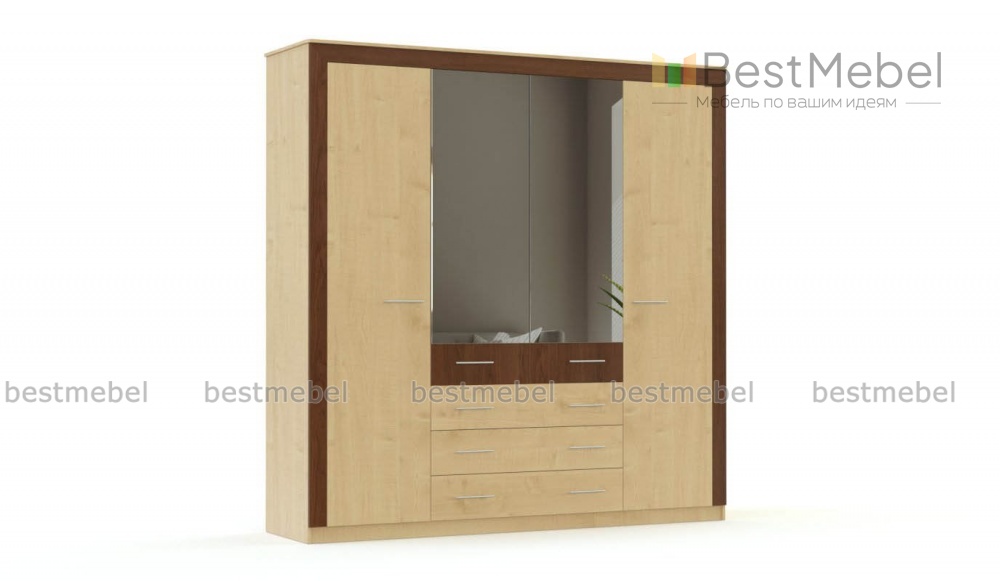 Шкаф для одежды Эстель П385.01 BMS