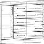 Чертеж Комод 1.5 BMS