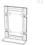 Зеркало настенное Berlin 3 BMS