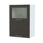 Шкаф  Олимпия  навесной горизонтальный со стеклом BMS - Фото 1