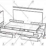 Схема сборки Кровать с ящиками Спайдер BMS
