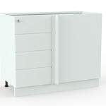 Тумба напольная угловая Квадро BMS - Фото 3