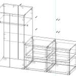 Схема сборки Комод Смостад Платса Smastad Platsa 5