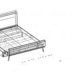 Чертеж Кровать Палау 14 BMS