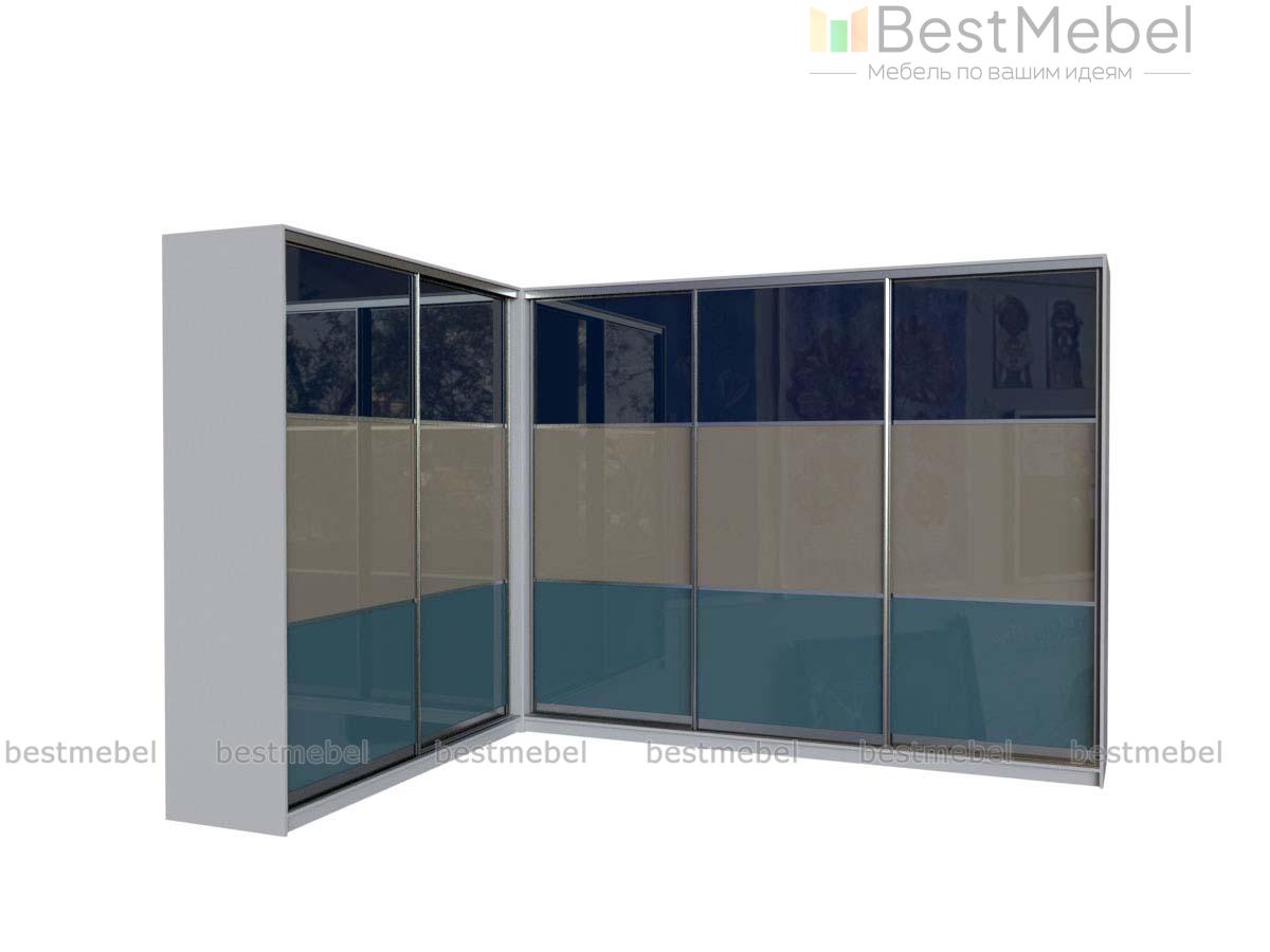 Угловой шкаф-купе Пастельный BMS - Фото