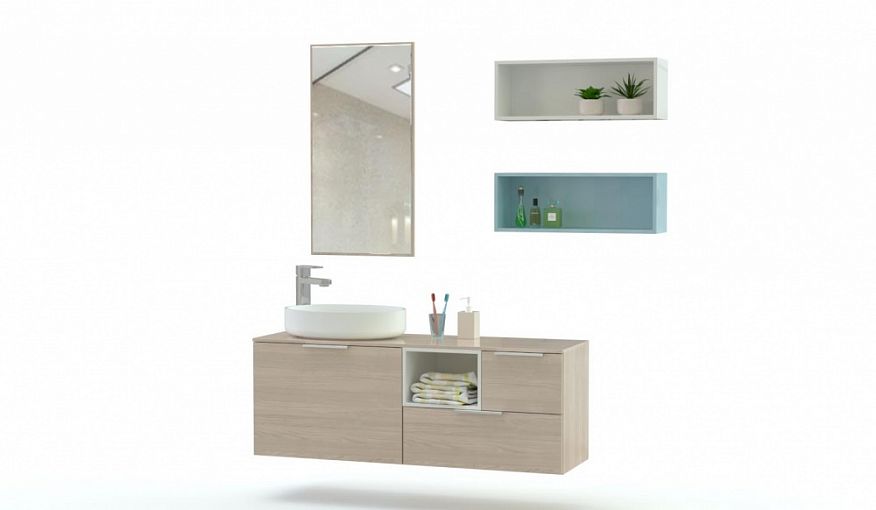 Мебель для ванной комнаты Комбо 1 BMS - Фото
