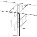 Чертеж Кухонный стол Мечта-2 BMS