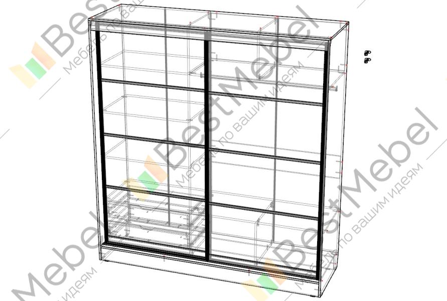 Схема сборки Шкаф-купе Пик BMS