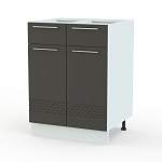 Шкаф нижний 600 2 ящика Капля BMS - Фото 7