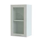 Шкаф верхний однодверный со стеклом Оля BMS - Фото 1