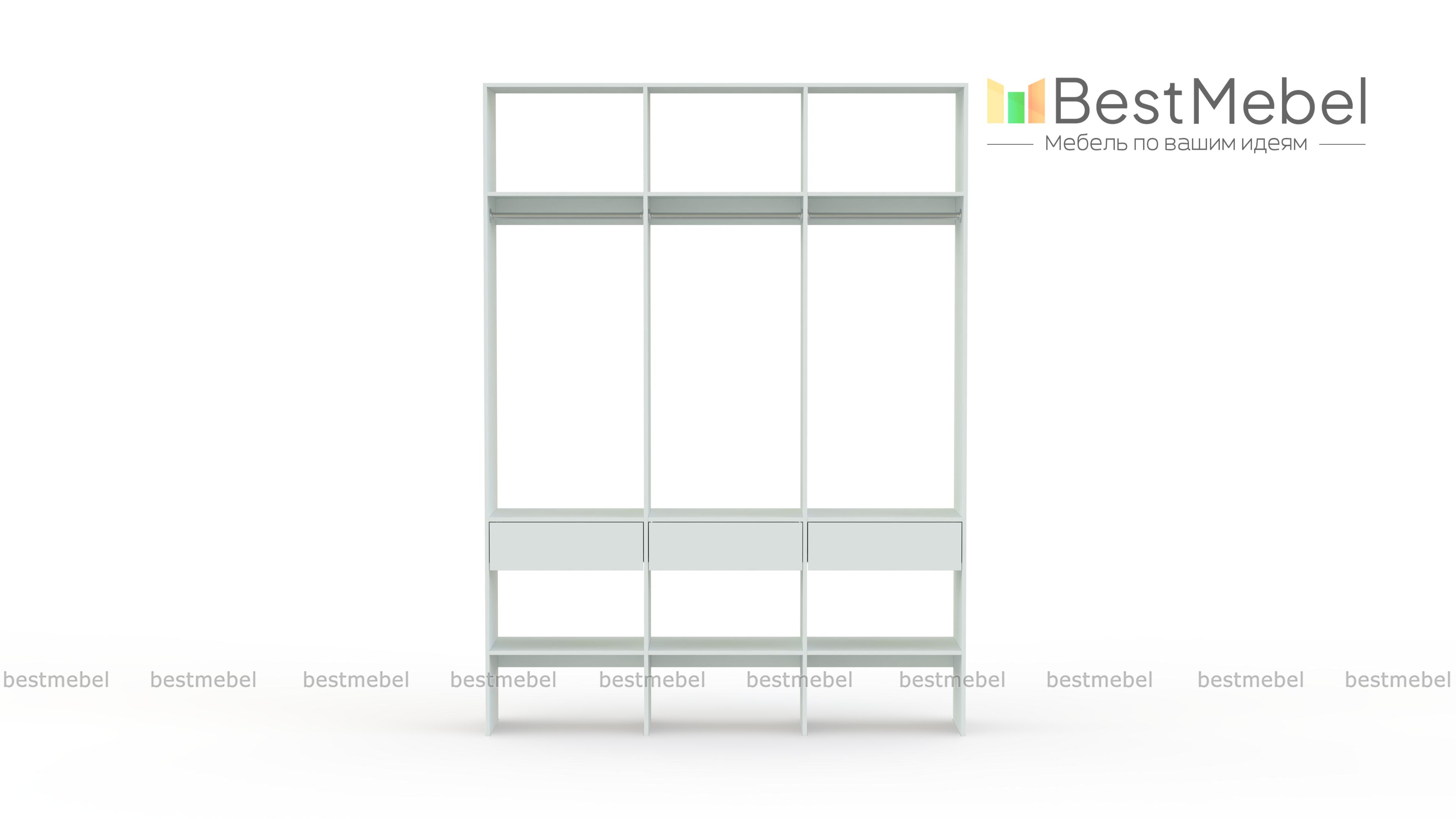 Стеллаж для одежды Мирта 51 BMS - Фото