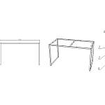 Стол компьютерный Моджо 5 BMS
