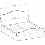 Чертеж Кровать Алиса-2.10 BMS