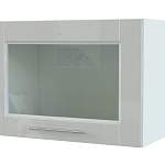 Шкаф верхний горизонтальный остекленный Сканди BMS - Фото 6