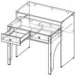 Чертеж Письменный стол Веста ПС 40-10 BMS