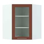 Шкаф верхний витрина угловая Ирен BMS - Фото 1