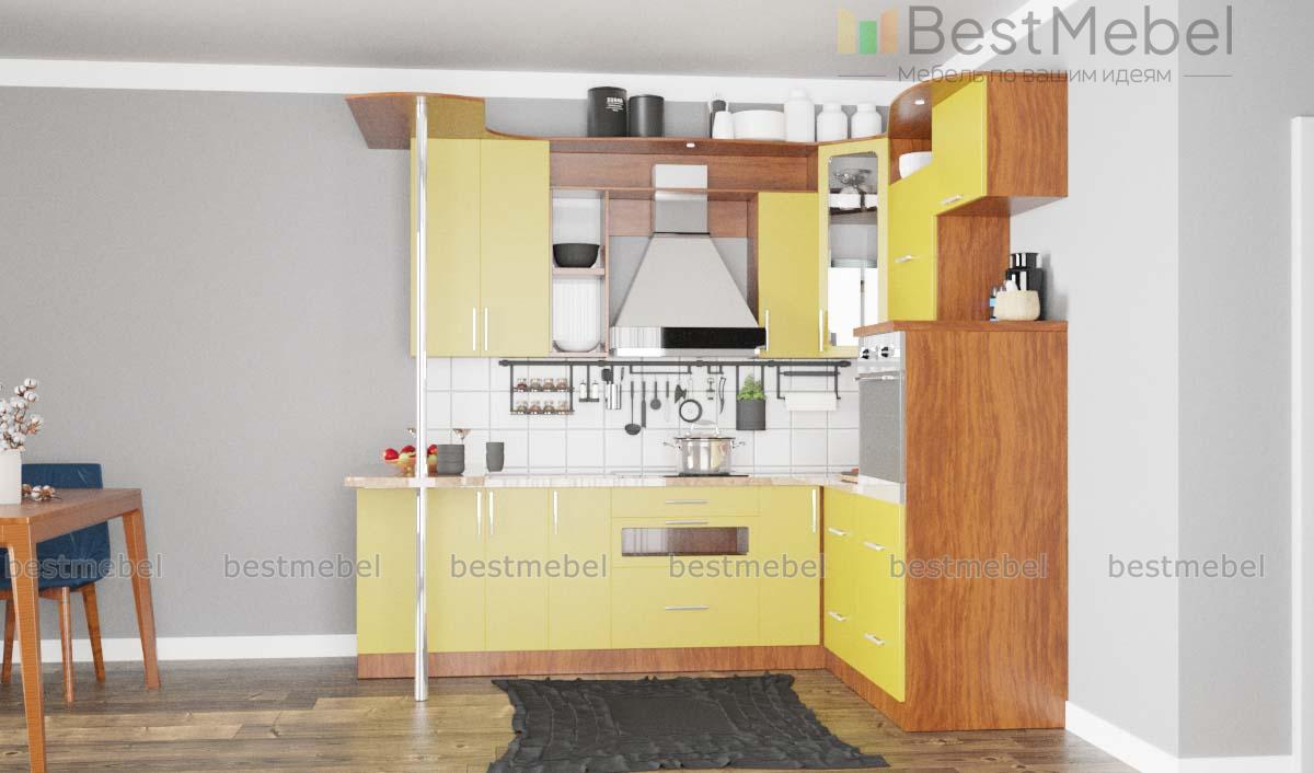 Угловая кухня Бонита BMS - Фото