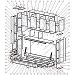 Схема сборки Шкаф-кровать трансформер Урбанист BMS