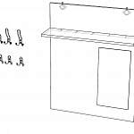 Чертеж Вешалка Норт 1 BMS