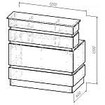 Чертеж Стойка ресепшн №53 BMS