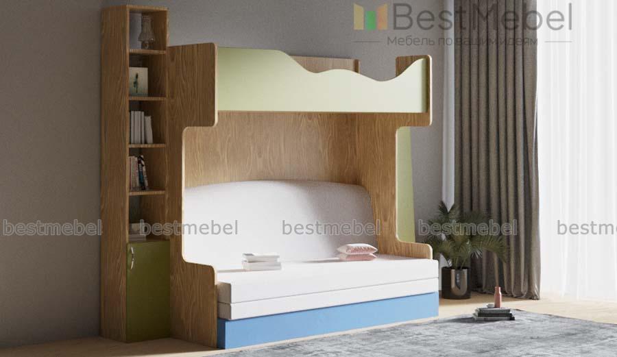 Кровать чердак с диваном Сюрприз 25 BMS - Фото