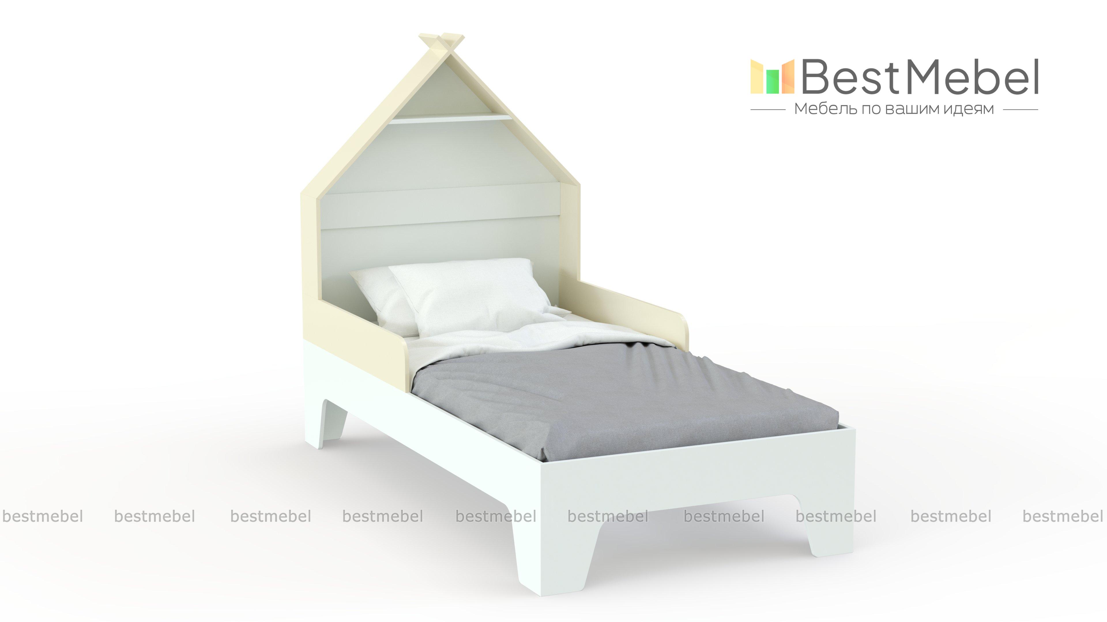 Кровать-домик Лея 10 BMS - Фото