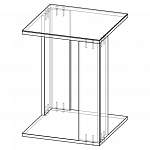 Схема сборки Журнальный стол Beauty Style 14 BMS