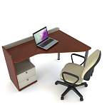 Письменный стол Хьюстон 5 BMS - Фото 2