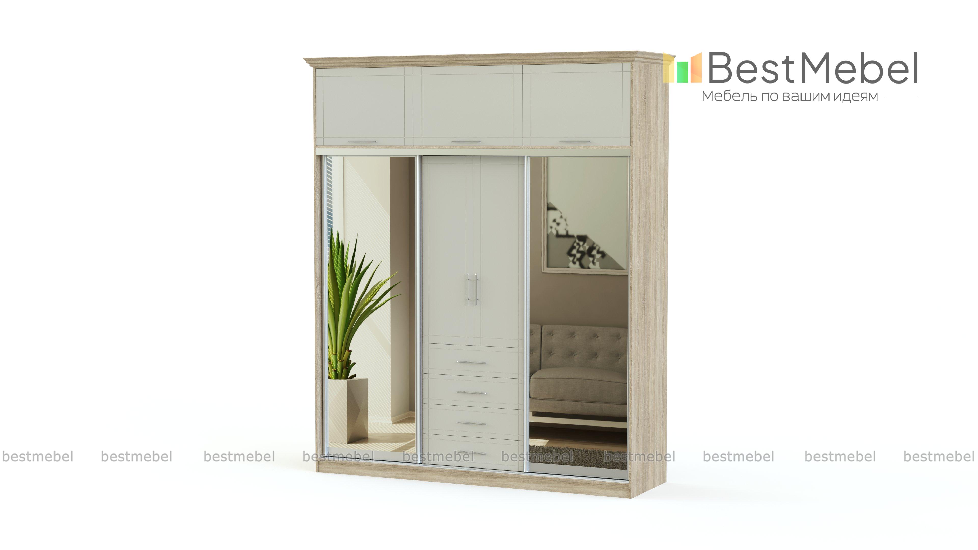 Шкаф-купе Прованс BMS - Фото