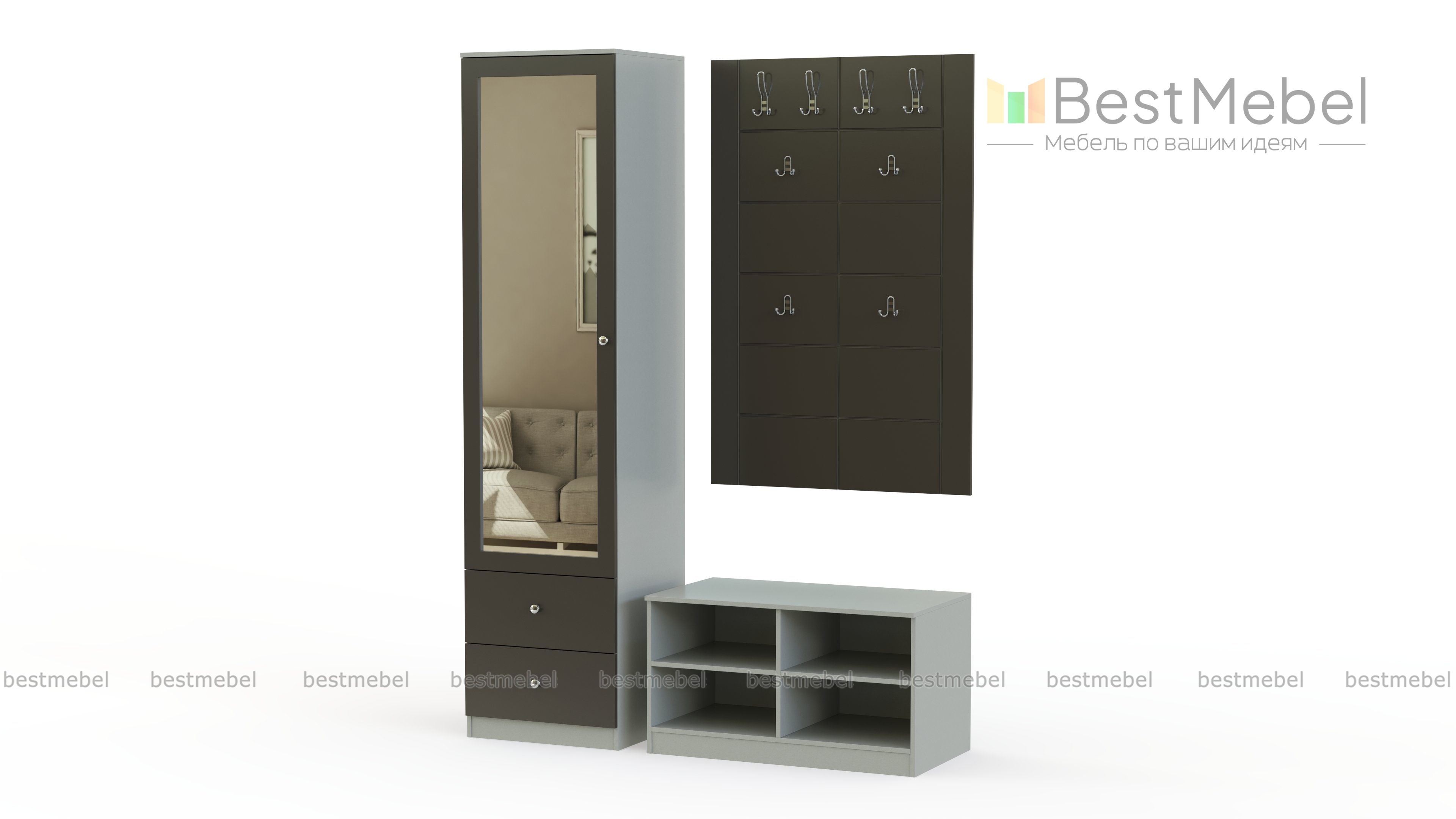 Прихожая Белла 3 BMS