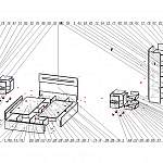 Схема сборки Мебель для спальни Леонардо BMS