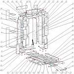 Схема сборки Шкаф-кровать трансформер Рубин 08 BMS