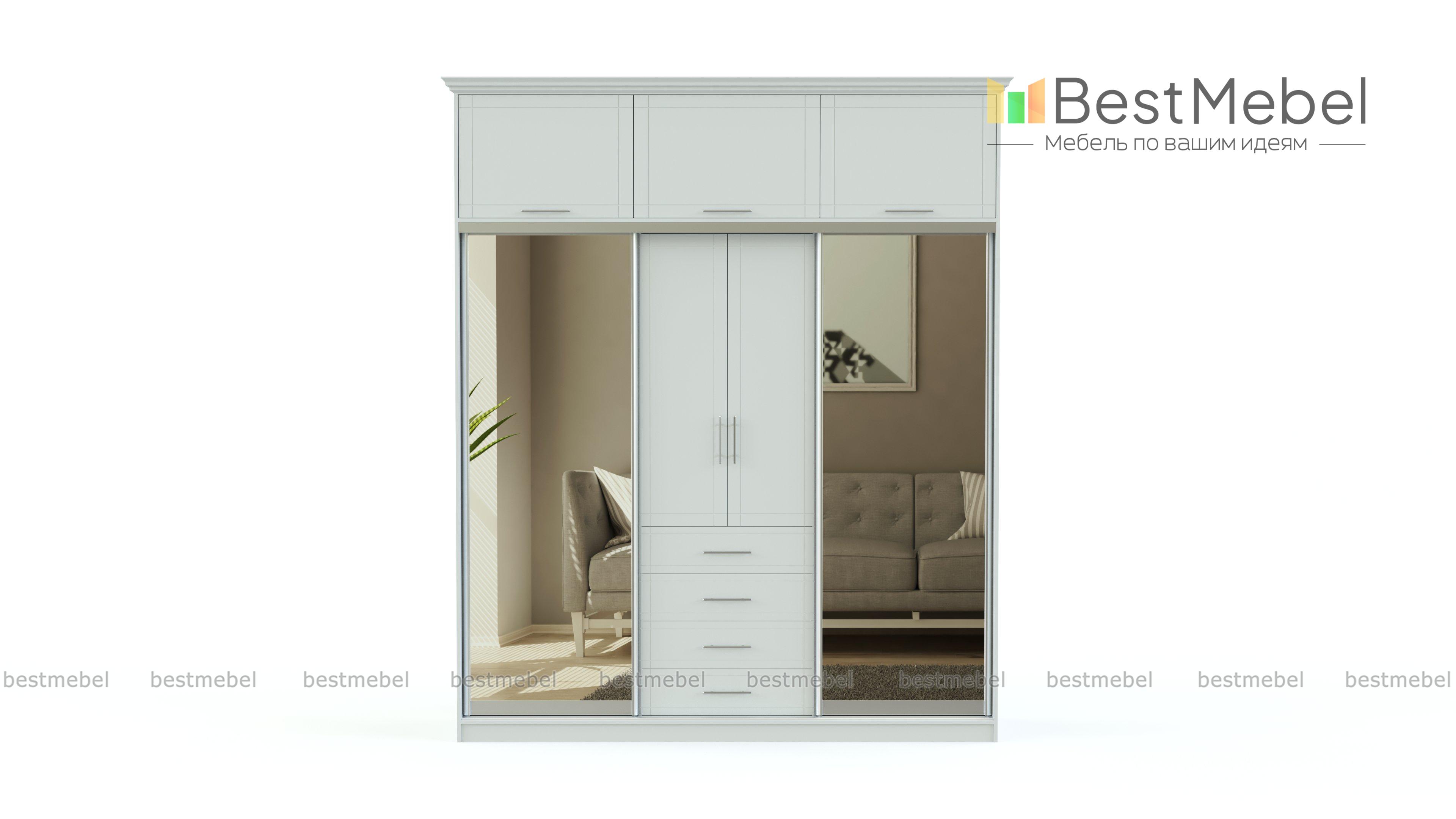 Шкаф-купе Прованс BMS - Фото