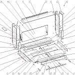 Схема сборки Шкаф-кровать с диваном Пальм 1 BMS