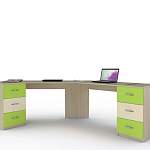 Письменный стол для двоих Дублин 99 BMS - Фото 9