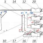 Схема сборки Стол маникюрный Сури-2 BMS