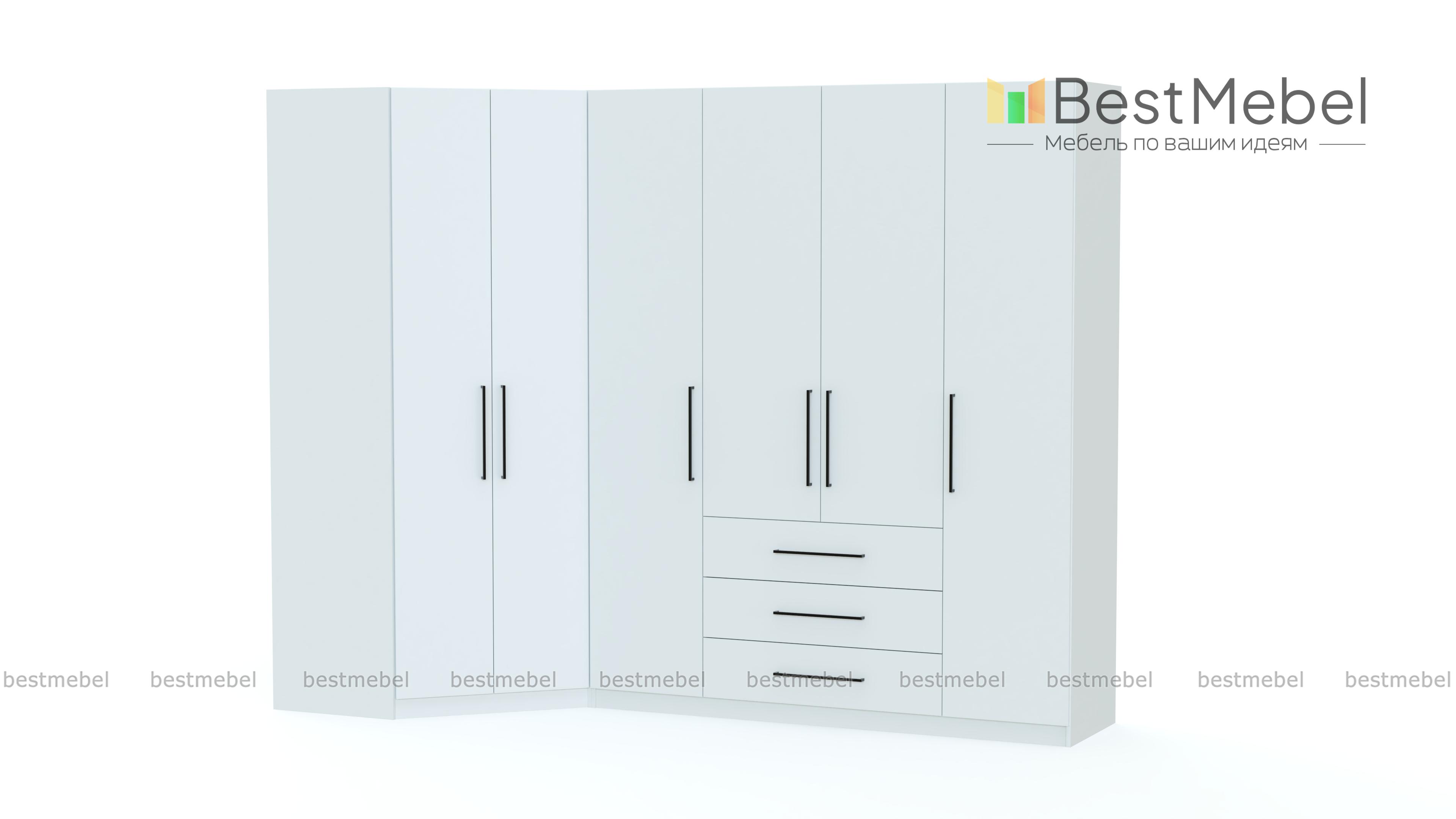 Угловой шкаф Юджин 26 BMS - Фото