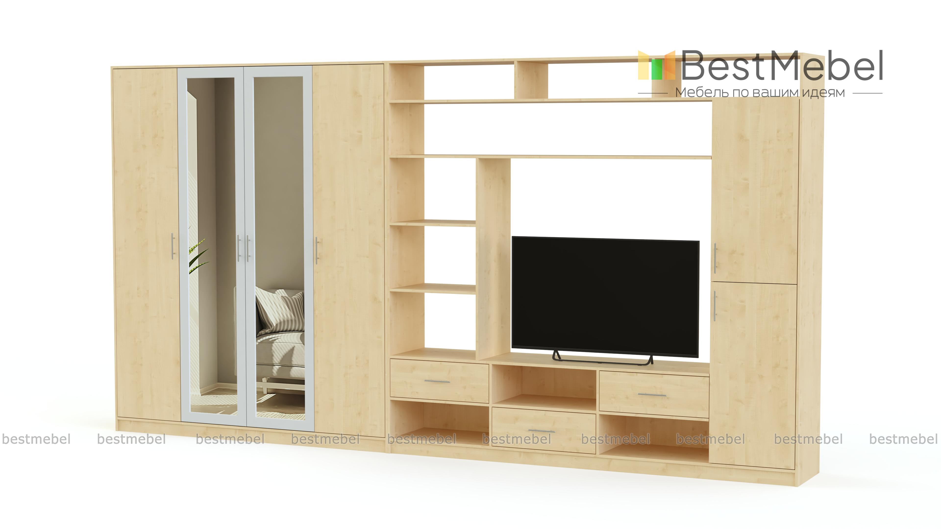 Стенка в гостиную TV-26 BMS - Фото
