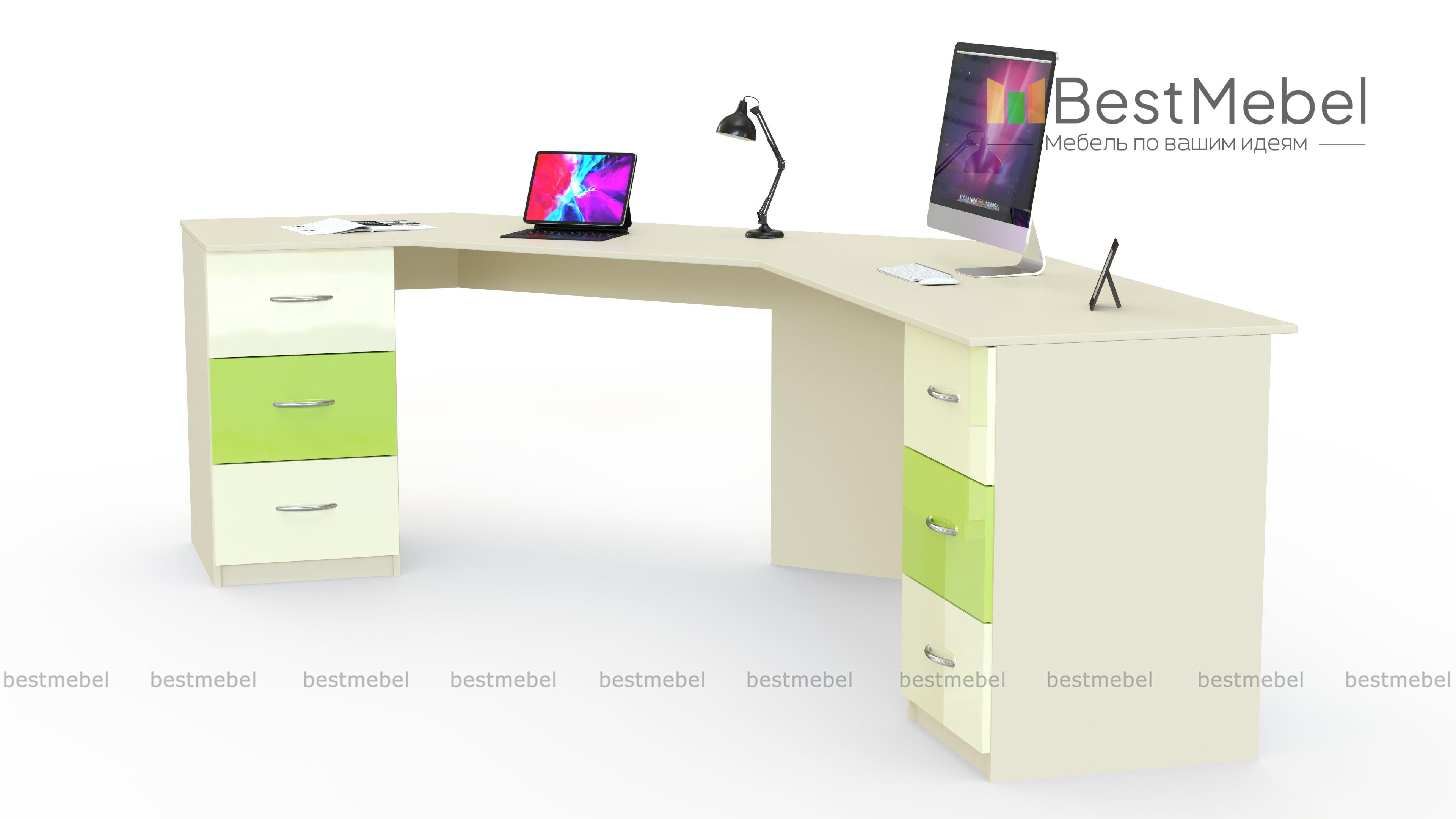 Письменный стол для двоих Дублин 99 BMS - Фото