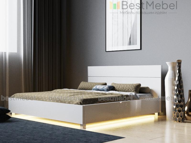 Кровать Сара с подсветкой BMS - Фото