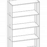 Чертеж Стеллаж Локи 5.1 BMS