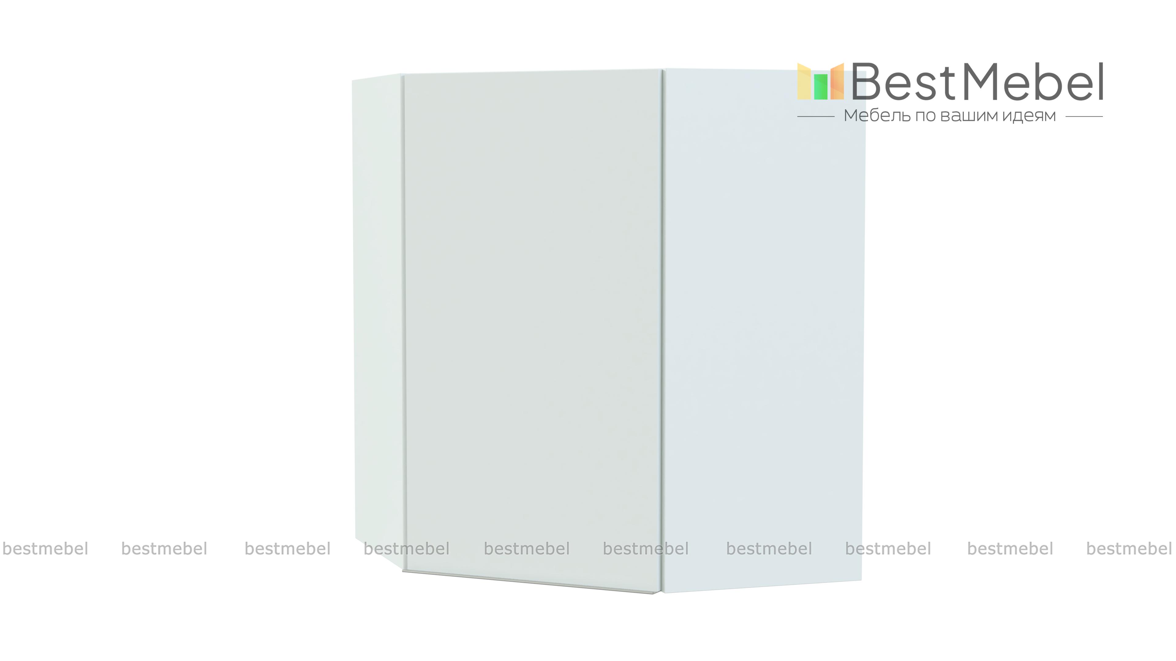 Шкаф верхний угловой Фьюжн BMS - Фото