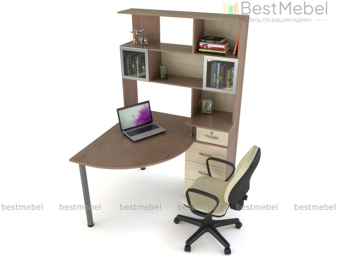 Стол угловой компьютерный Дублин 32 BMS - Фото