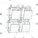 Схема сборки Комплект подвесных полок Vigo Cama-4 BMS